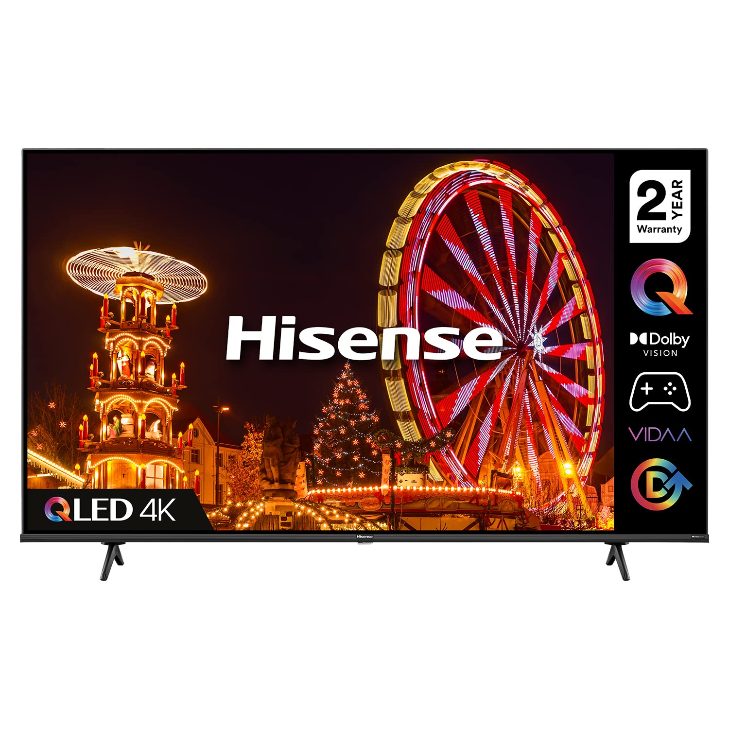 Hisense 43E77HQTUK QLED Gaming Series 4K UHD Dolby Vision HDR